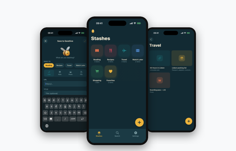 Savehive mobilna aplikacija